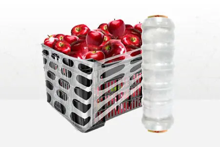 plástico para paletizar macroperforado